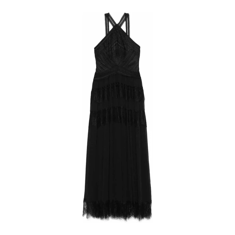 Ermanno Firenze Robe Au Genou - Noir