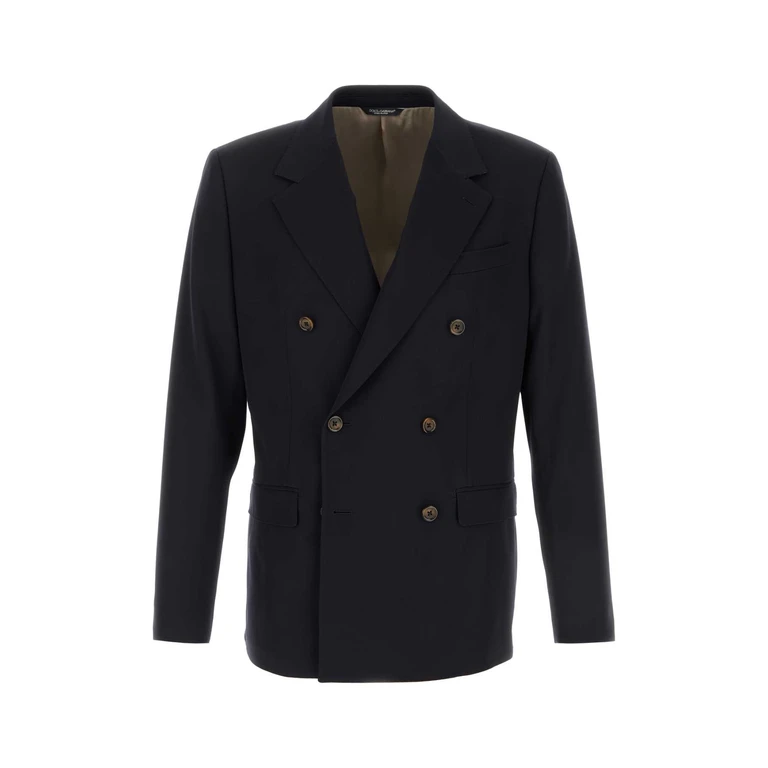 Etro Black Stretch Wool Blazer