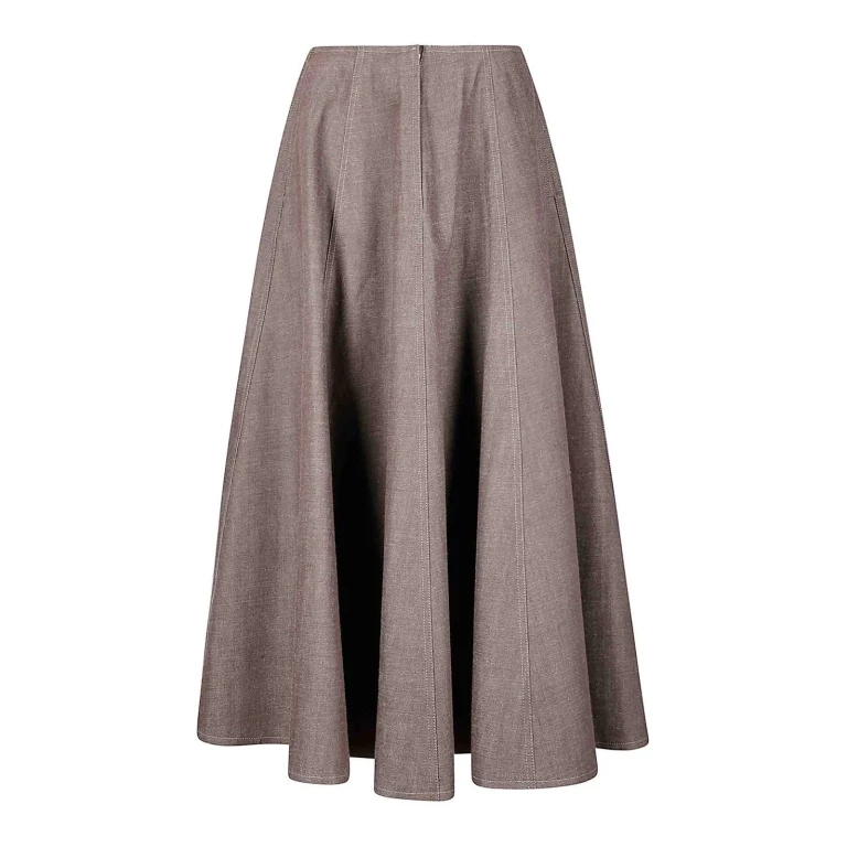 Jejia Jupe Midi - Marron