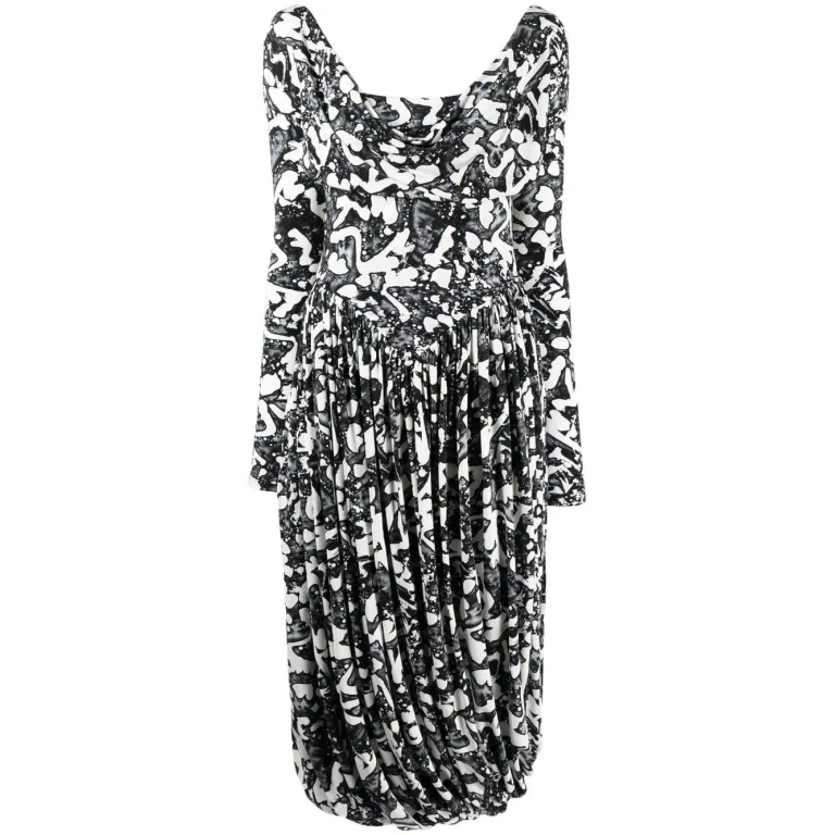 ステラ マッカートニー グラフィックプリント ジャージードレス