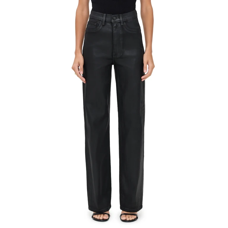 DL1961 Karmine Refined Wide Leg High Rise Jeans Clearwater (Highluxe) 27