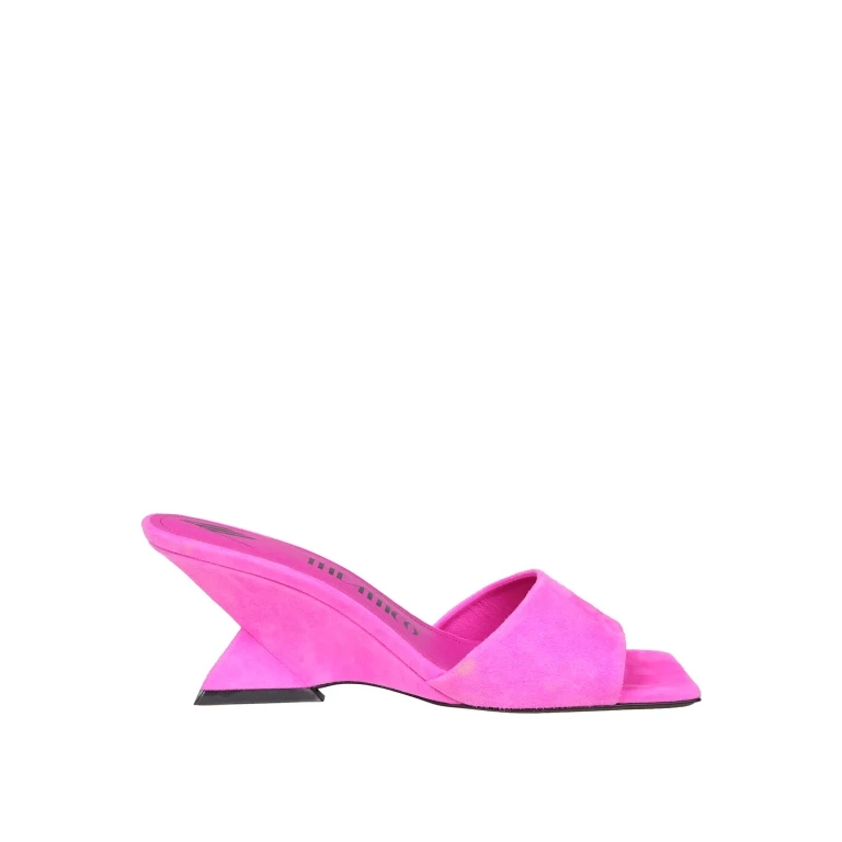 The Attico Cheope 105 Leather Sandals