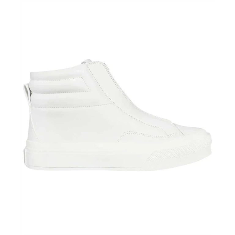 Jil Sander Leather High-top Sneakers