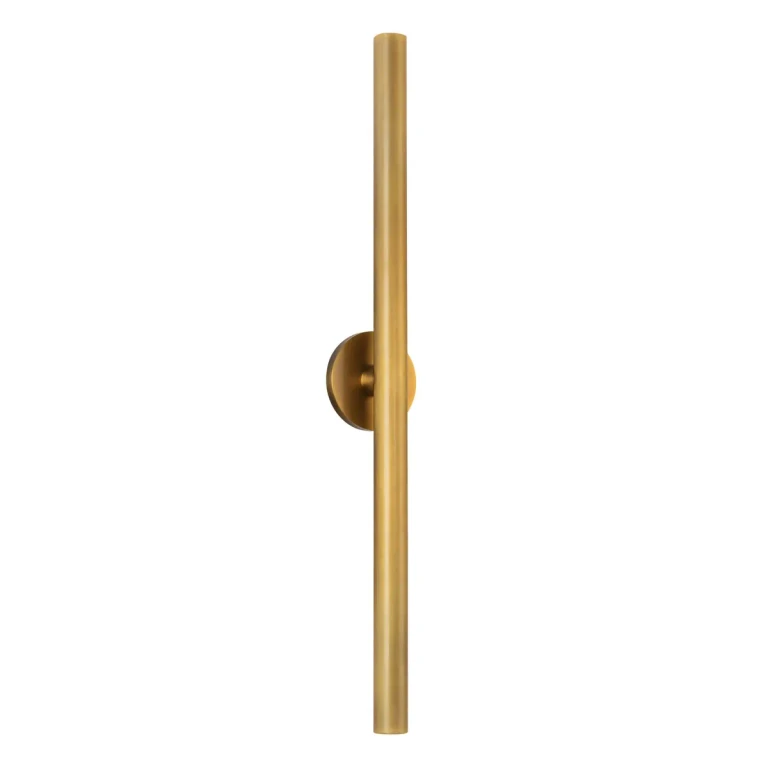 Vintage Brass LED Wall Sconce from the Mason Collection