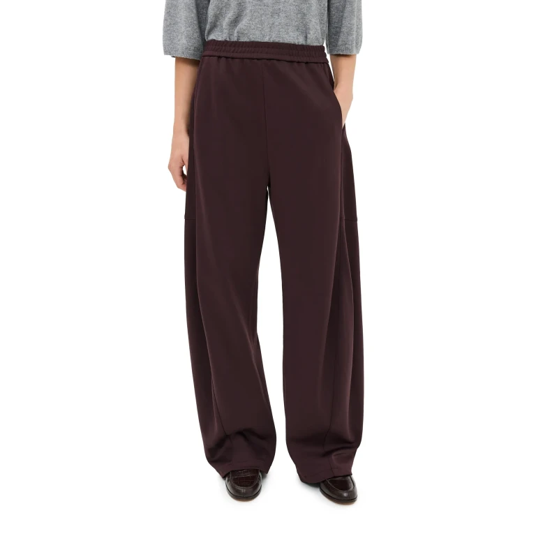 Tibi Active Knit Winslow Pants Brown XL