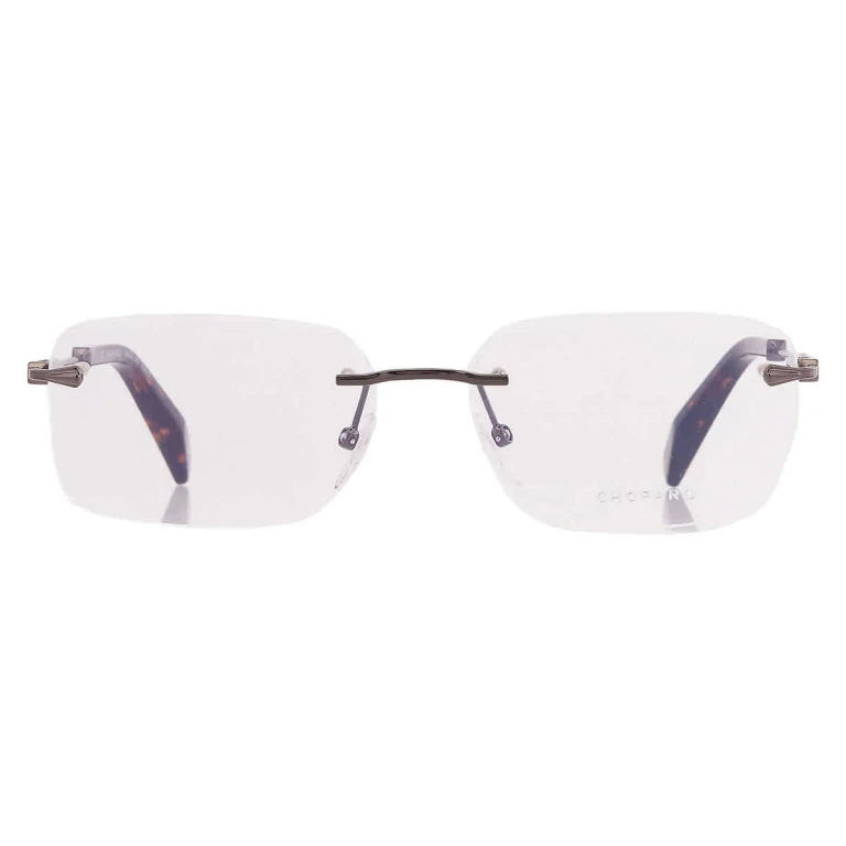 Chopard Demo Rectangular Mens Eyeglasses VCHG57 0568 58