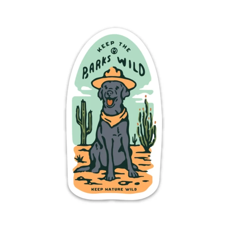 Keep the Desert Barks Wild | Sticker