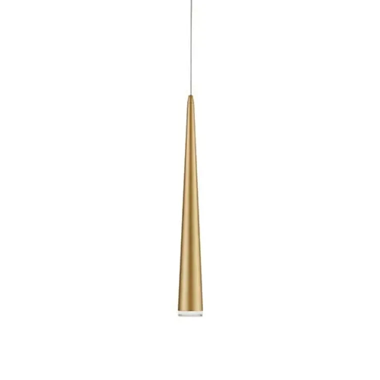 Mina Pendant Light in Brushed Gold