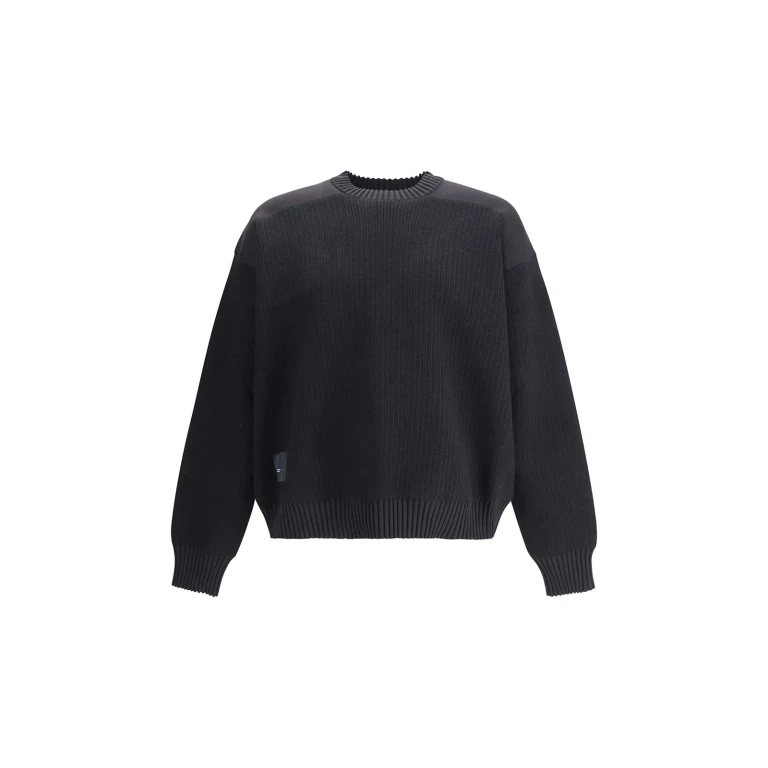 Y-3 Wool Padded Crew Sweater