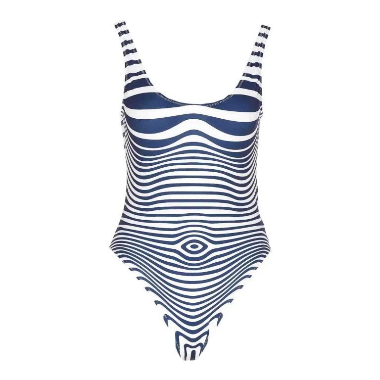 Jean Paul Gaultier Maillot De Bain - Bleu