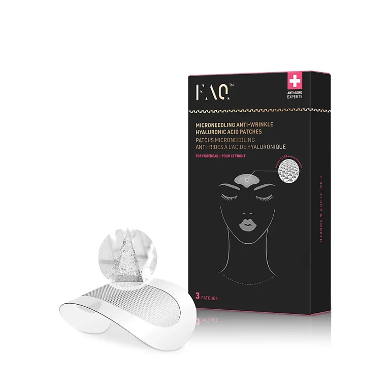 Foreo Faq Microneedling Hyaluronic Acid Patches for Forehead, Pack of 3