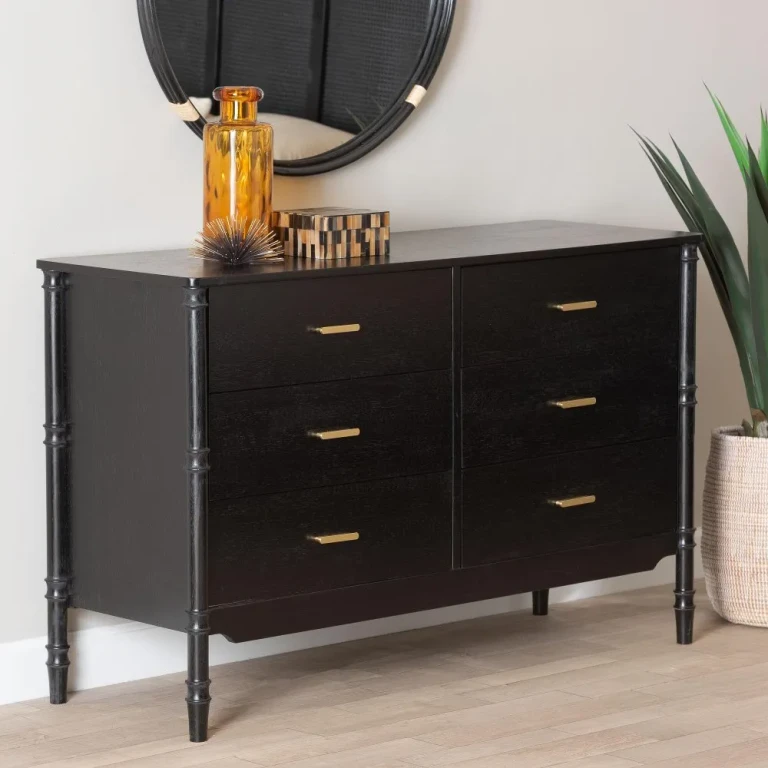 Marisela Black Wood Dresser