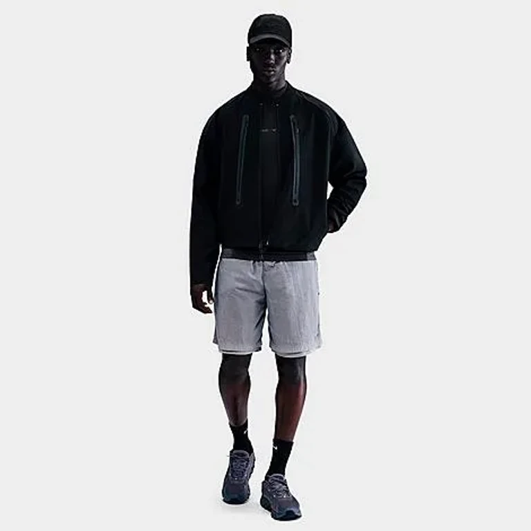 Nike Men's Tech Dri-FIT Shori Bomber Jacket in Black Size: XS