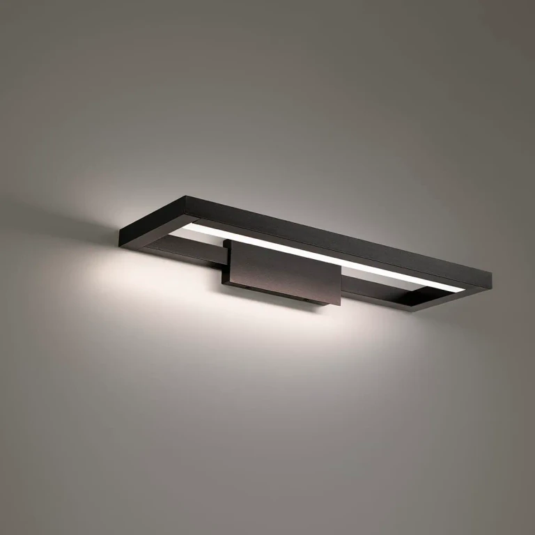 WAC View 3000K Bathroom Vanity Light in Black - WS-89120-30-BK