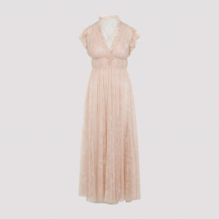 ALBERTA FERRETTI - Alberta Ferretti Lace Long Dress