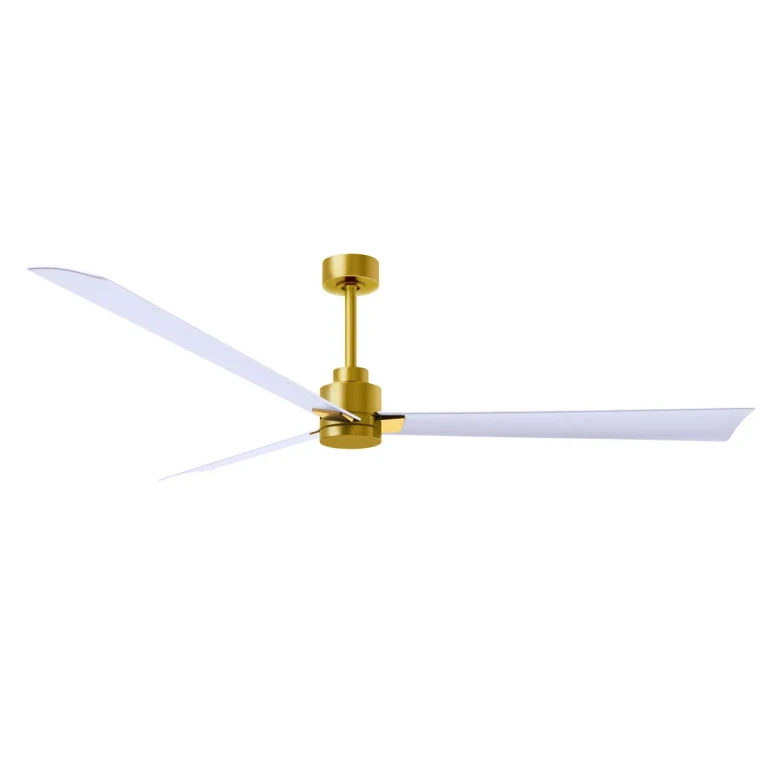 Brushed Brass 72" Ceiling Fan from the Alessandra Collection