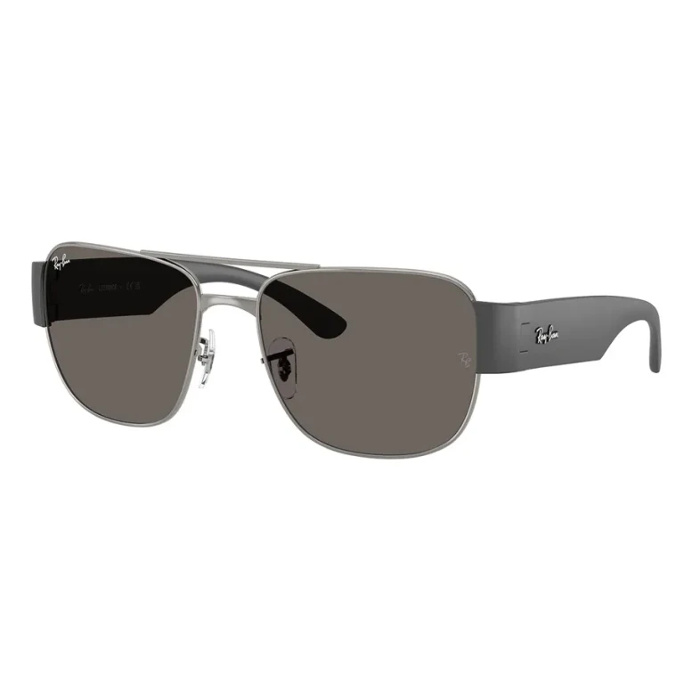 Ray Ban Dark Grey Square Unisex Sunglasses RB3756 004/B1 56