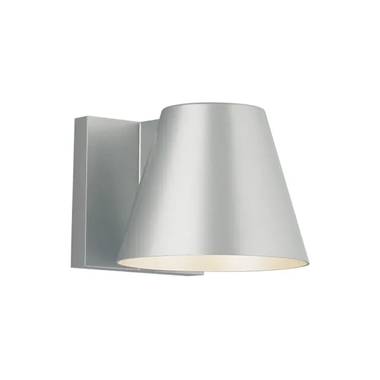 Bowman 3000K LED 6" Outdoor Wall Light in Silver