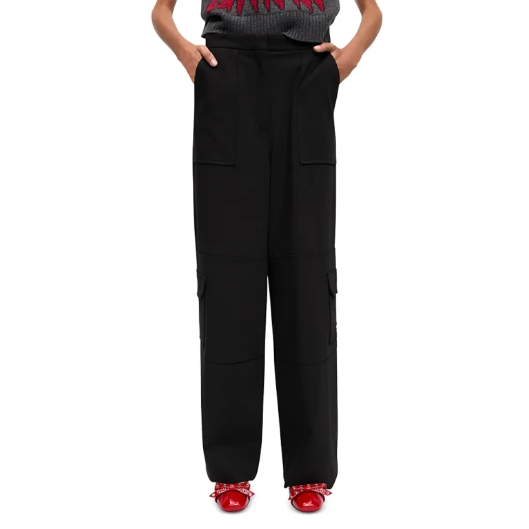 Ganni Twill Cargo Pants