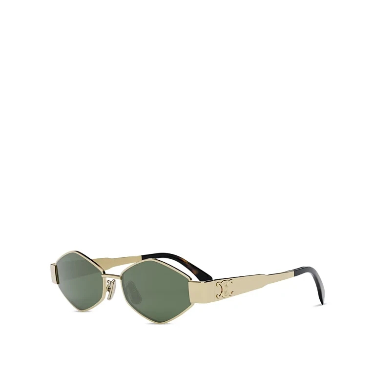 Celine Cl40254u 16a Metal Triomphe 16a Silver Sunglasses