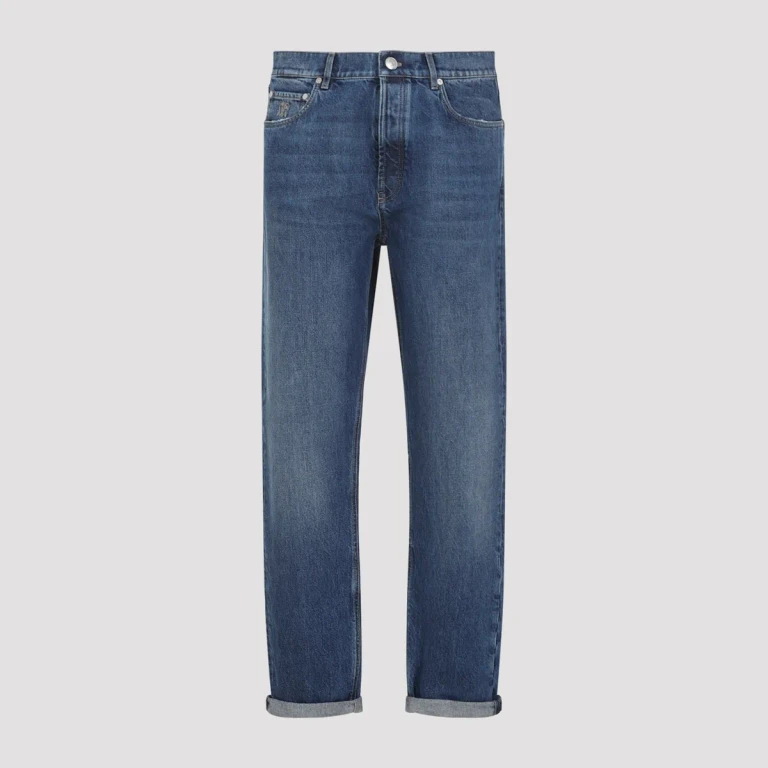 Dolce & Gabbana Straight Leg Jeans - Wit