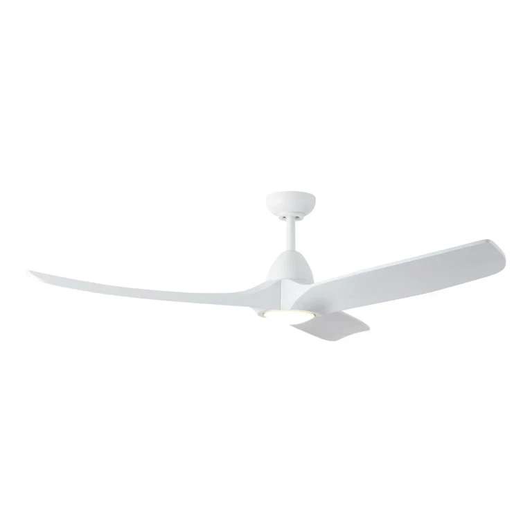 White 60" Ceiling Fan from the Baylor Collection