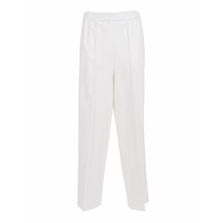 Fabiana Filippi Milano Stitch Jersey Wide Leg Trousers