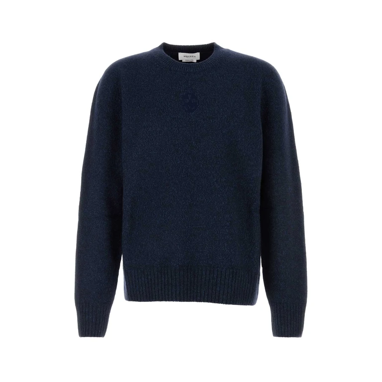 Alexander McQueen Melange Wool Blend Sweater
