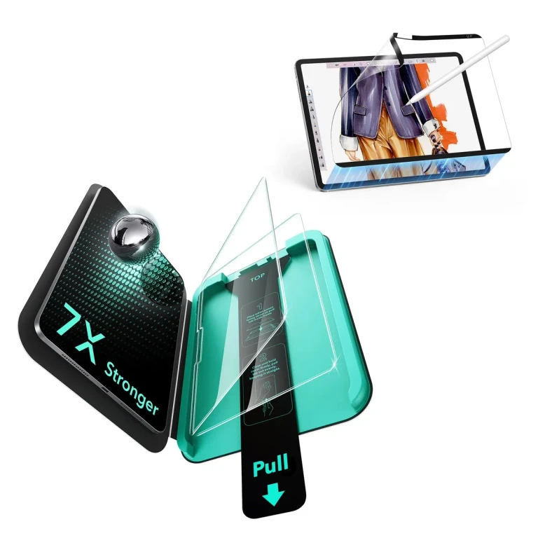 iPad Pro 13" (2024) Paper-Feel Magnetic Screen Protector Set - 1 Paper-Feel + 2 Tempered-Glass - 1 Paper-Feel + 2 Tempered-Glass