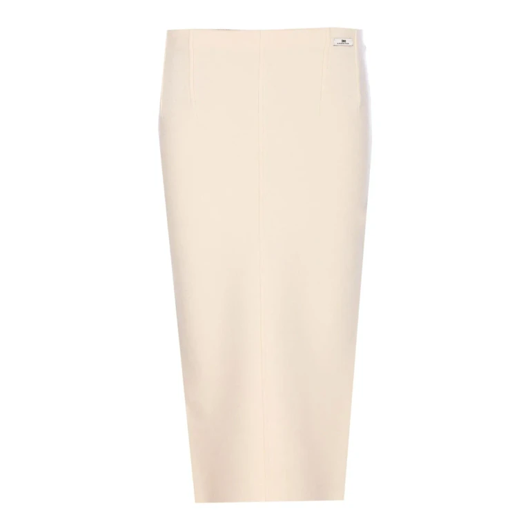 Elisabetta Franchi Jupe Midi - Blanc