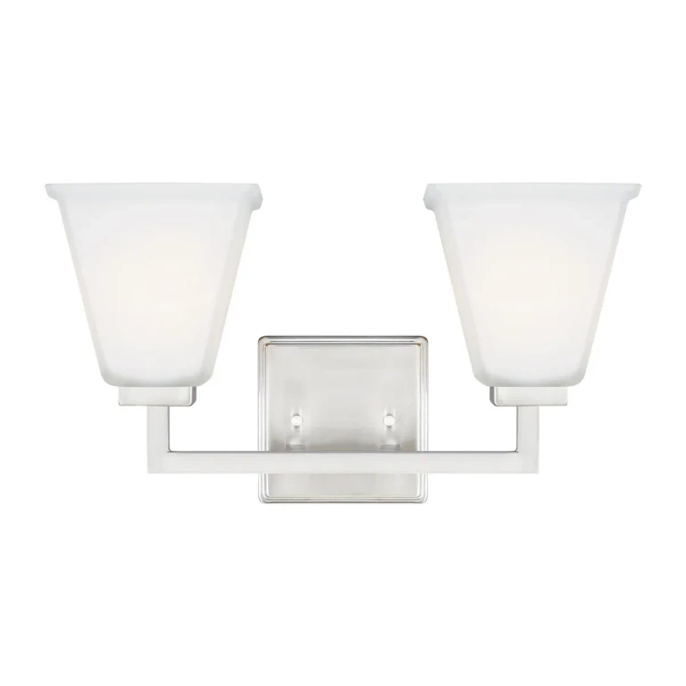 Ellis Harper 2-Light Bathroom Vanity Light in Brushed Nickel
