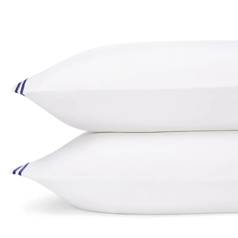 Hudson Park Italian Percale Stitch Standard Pillowcase, Pair - Exclusive