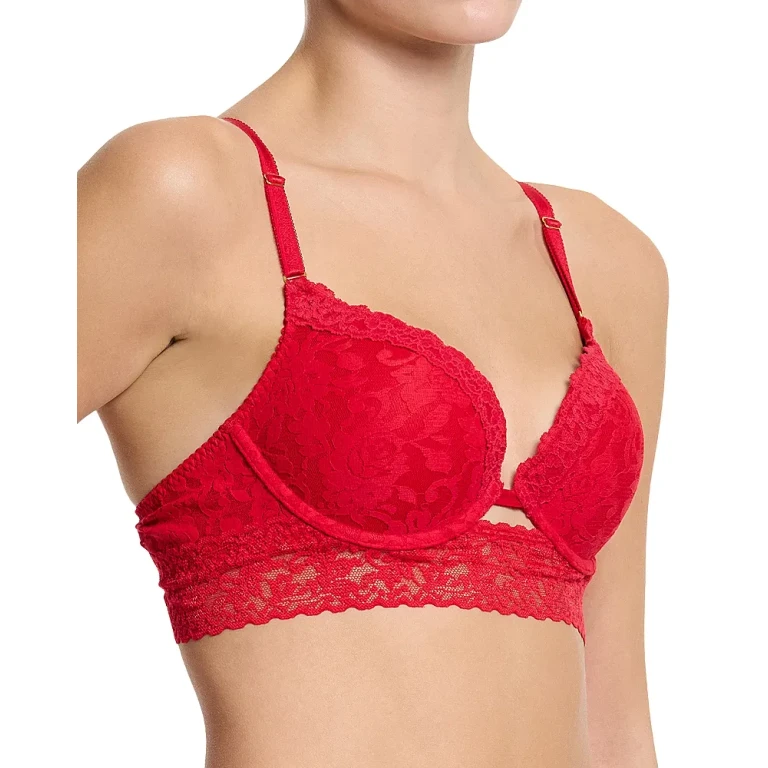 Hanky Panky Signature Lace Plunge Push Up Bra