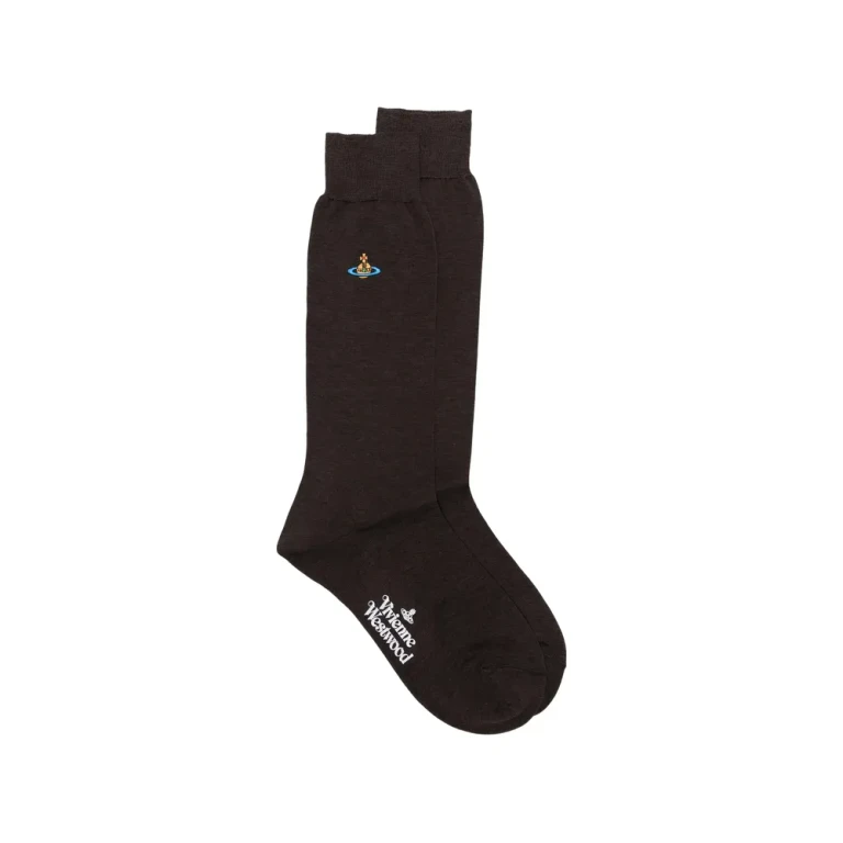 Chaussettes brodées Orb Vivienne Westwood