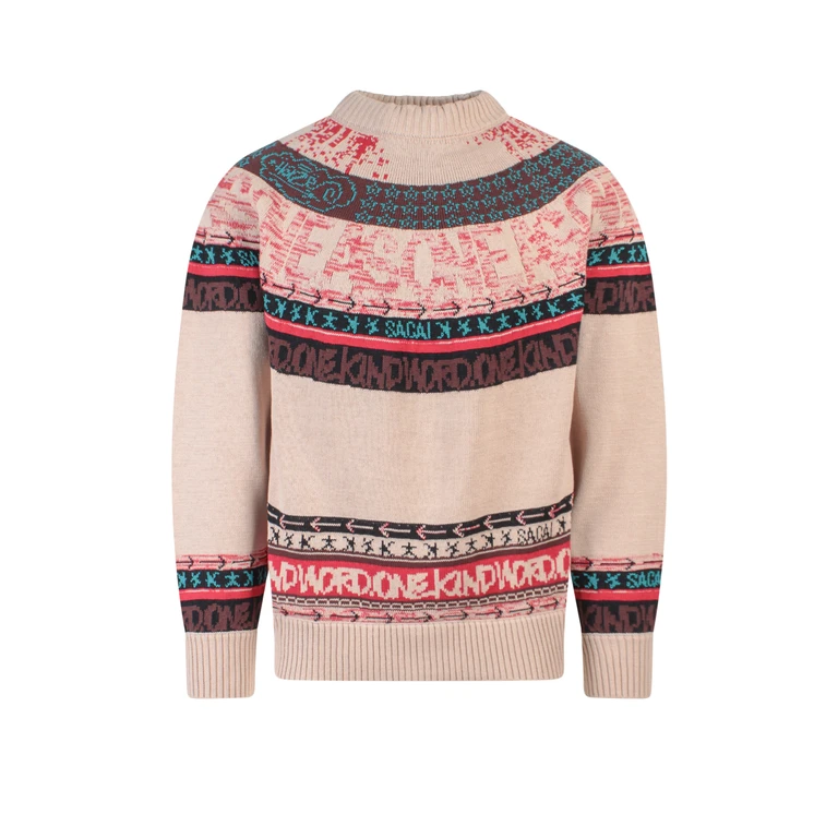 Sacai Sweaters MultiColour Cotone - Men