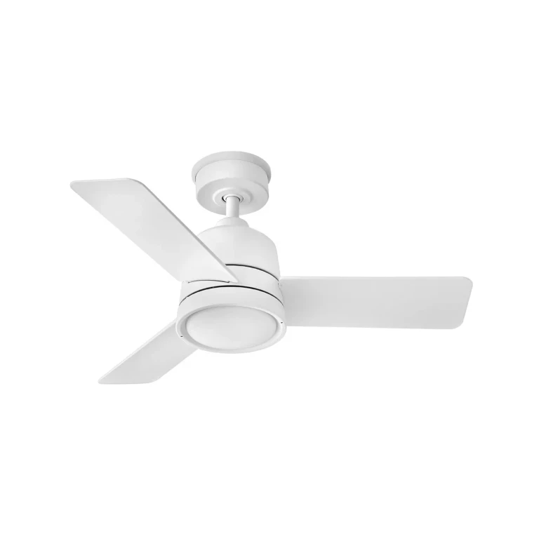 Matte White 36"Ceiling Fan from the Chet Collection