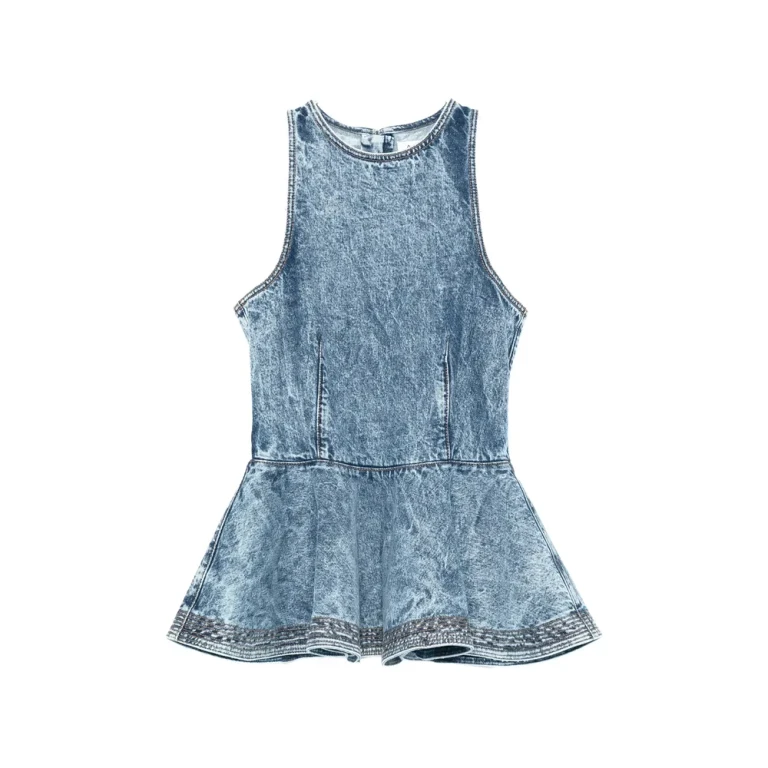Alaïa 无袖荷叶边上衣