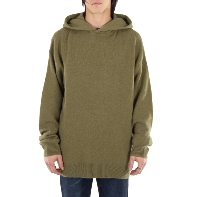 Acne Studios Hooded Cashmere Blend Jumper
