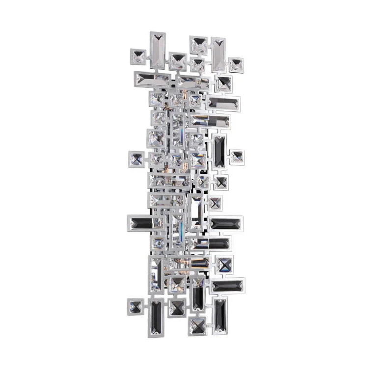 Vermeer 4-Light 9" Wall Sconce in Chrome