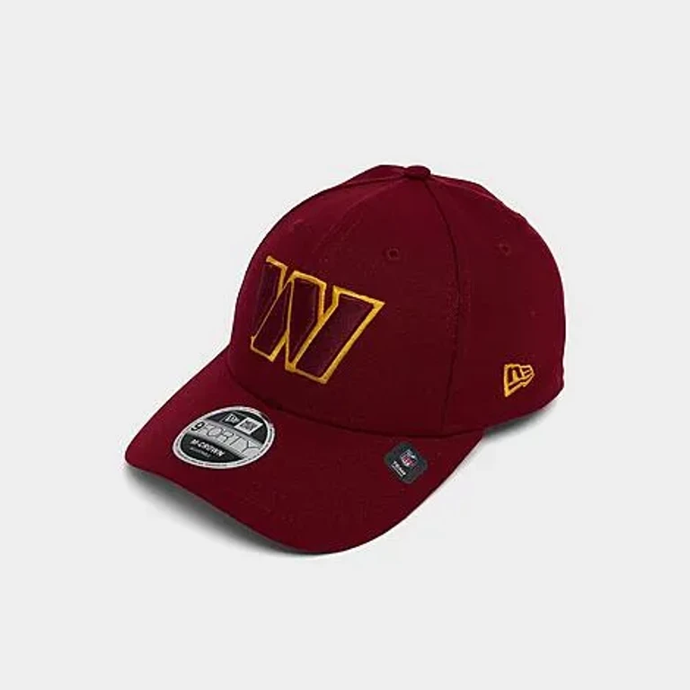 New Era Washington Commanders NFL 9FORTY M-Crown Snapback Hat in Crimson