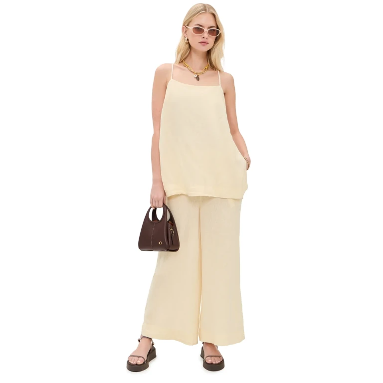 Free People Sightseer Linen Set Tea Cookie S