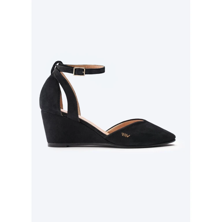 Garda Suede Wedges