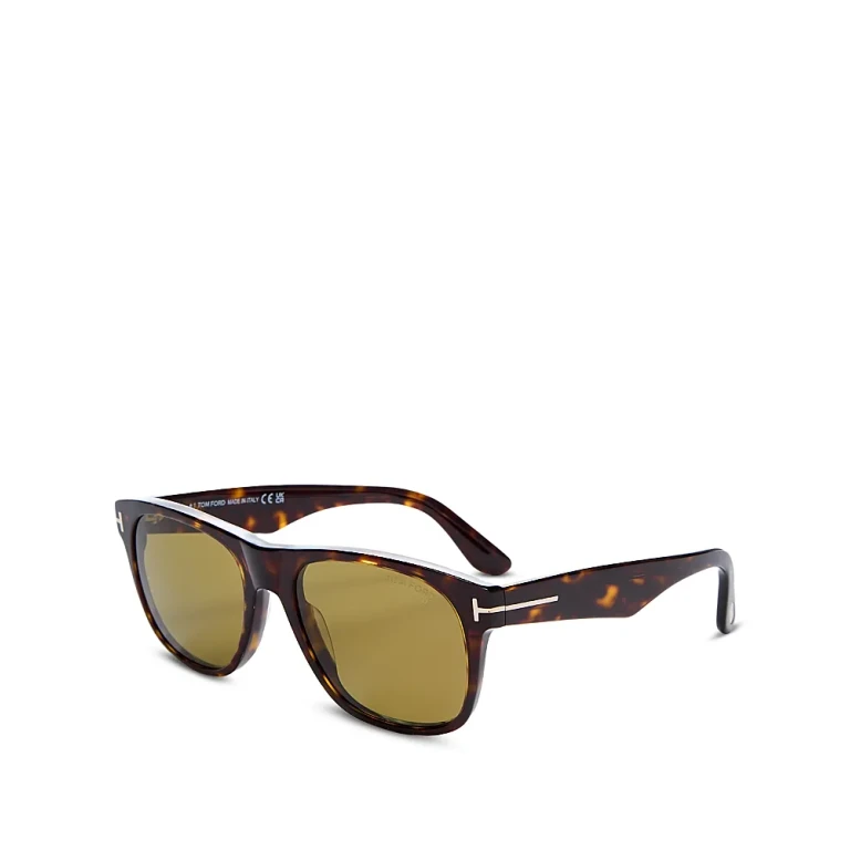 Tom Ford Marlon Square Sunglasses, 55mm