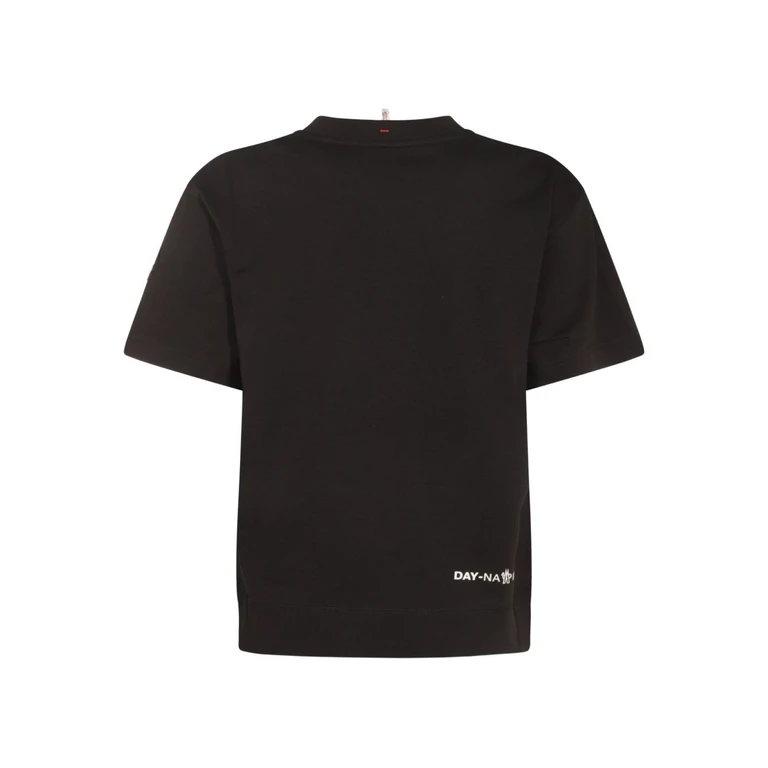 MONCLER GRENOBLE T-shirts and Polos Black Cotton - Women