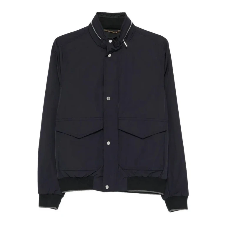 Moorer Veste Casual - Bleu Foncé