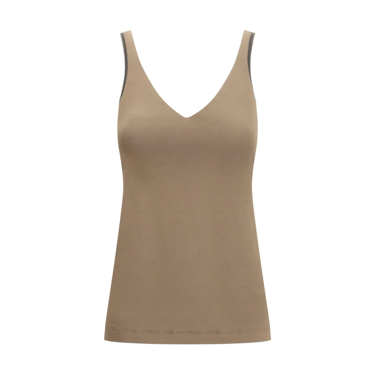 Brunello Cucinelli Top With Embellishments