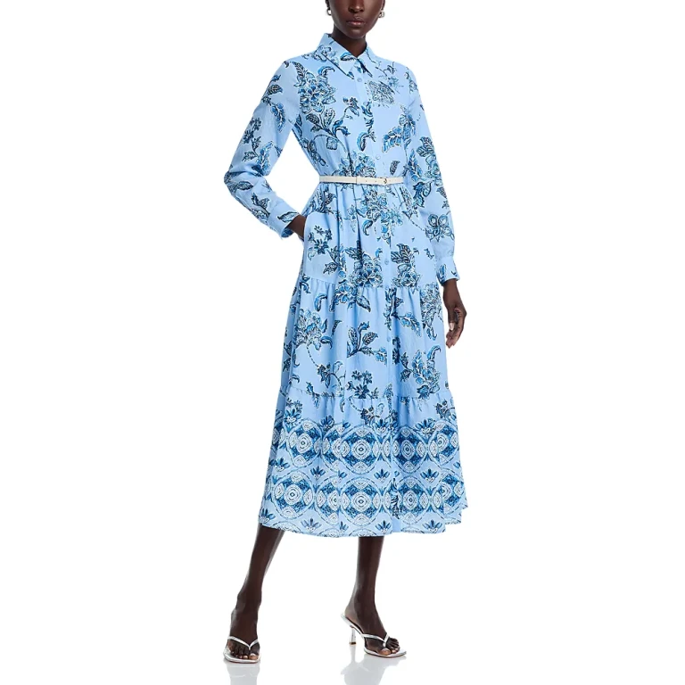 Elie Tahari The Caroline Estate Garden Printed Dress
