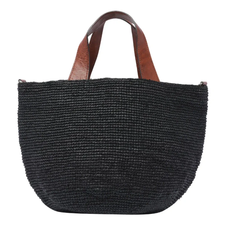 Ibeliv Woven Top-handle Tote
