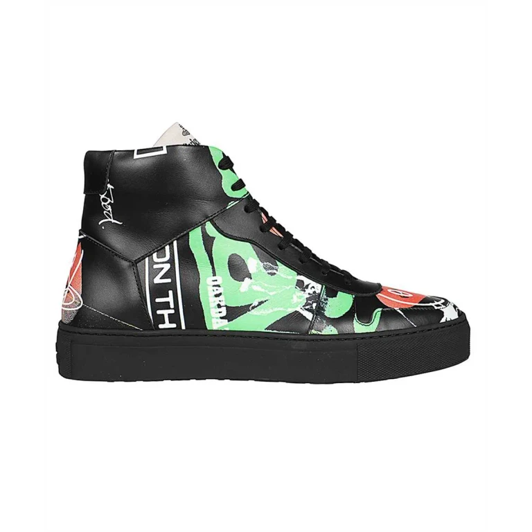Jil Sander Leather High-top Sneakers