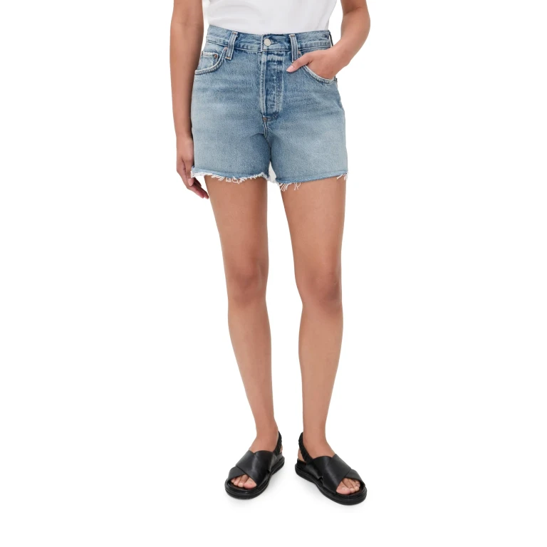 AGOLDE NYE Low Slung Vintage Shorts Post 30